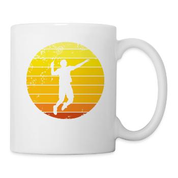 Badminton Badminton Players - Mug - white - Right