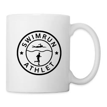 SwimRun Swimming Jogging Endurance Sports Idea - Mug - white - Right