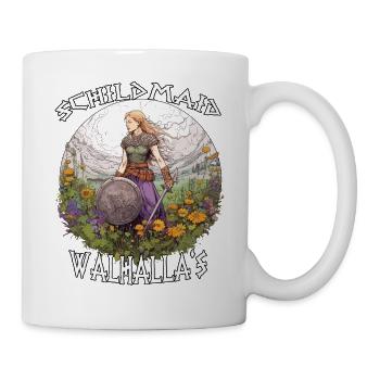 Walhalla Maidens Geschenk für Freyas Kriegerinnen - Tasse - Weiß - Rechts