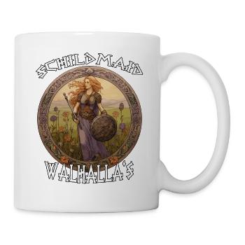 Walhalla Maidens Das Geschenk heldenhafte Frauen - Tasse - Weiß - Rechts