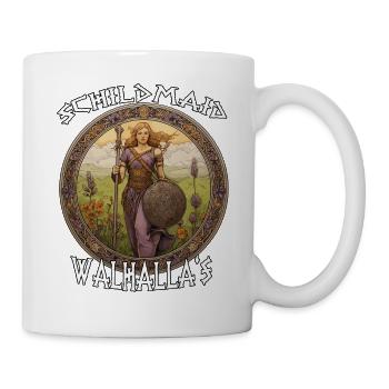 Walhalla Maidens Das Geschenk für Kriegerinnen - Tasse - Weiß - Rechts