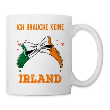 Irland - Tasse - Weiß - Rechts