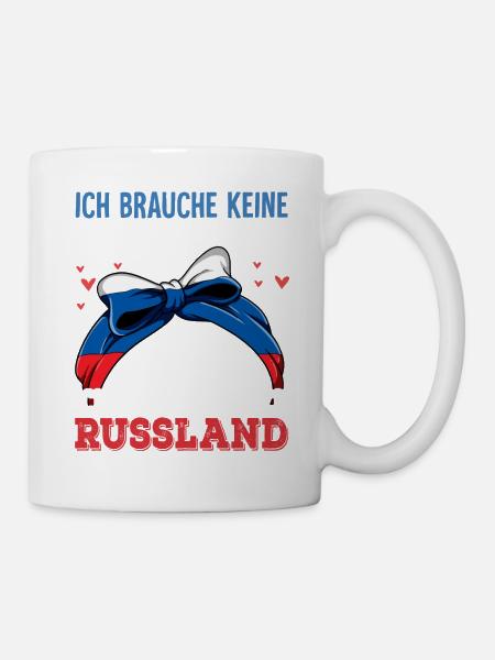 Russland - Tasse - Weiß
