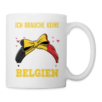 Belgien - Tasse - Weiß - Rechts