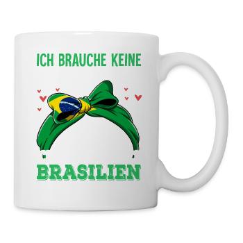 Brasilien - Tasse - Weiß - Rechts
