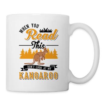 Australian Kangaroo Australia Kangaroo - Mug - white - Right