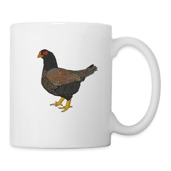 Indischer Kämpfer - Tasse - Weiß - Rechts