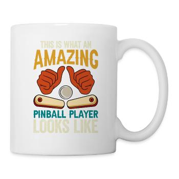 Pinball Machine Pinball Machine - Mug - white - Right