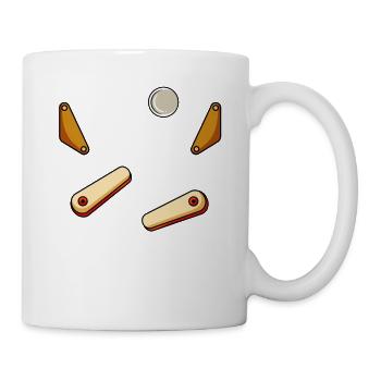 Pinball Machine Pinball Machine - Mug - white - Right