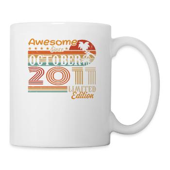 2011 October Vintage - October 2011 - Mug - white - Right