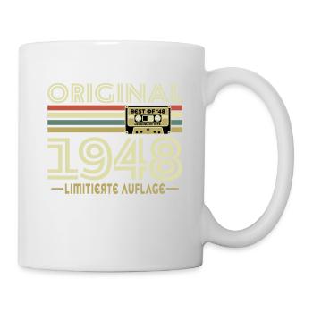 Original 1948 Vintage Birthday Gift - Mug - white - Right