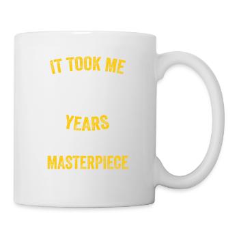 Funny 70 Years Old Joke 70th Birthday Gag Proud - Mug - white - Right