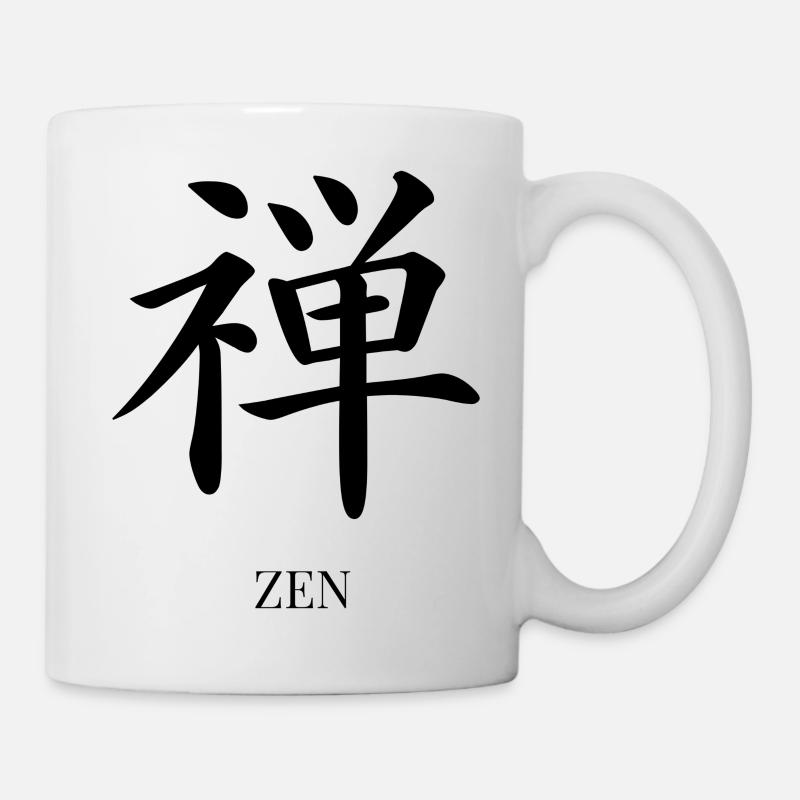 zen - Mug blanc - blanc