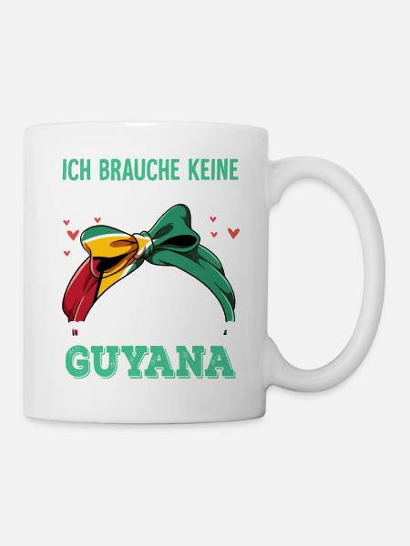 Guyana - Tasse - Weiß