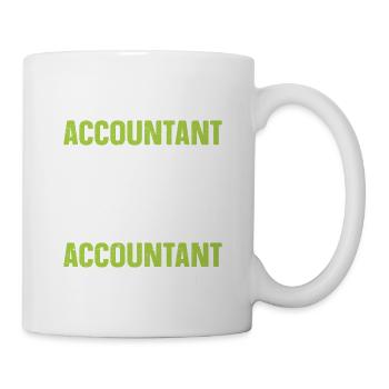 Pension Accountant Cpa Accounting Accountant - Mug - white - Right