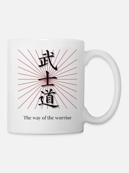 la voie du guerrier - Mug blanc - blanc