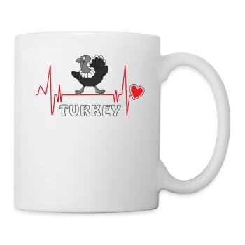 HEARTBEAT TURKEY - Mug - white - Right