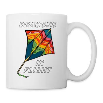 DRACHEN DRAGONS IN FLIGHT - Tasse - Weiß - Rechts