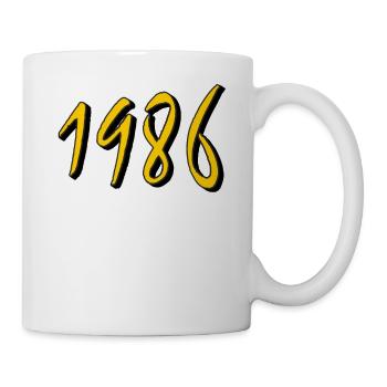 BIRTHDAY YEAR 1986 - Mug - white - Right