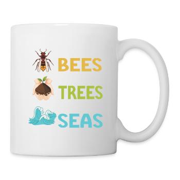 Earth Day Climate Change Environmentalists - Mug - white - Right