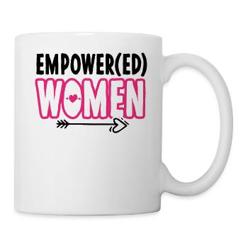 Femmes autonomes - Proverbe de motivation - Mug blanc - blanc - Droite