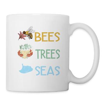 Earth Day Climate Change Environmentalists - Mug - white - Right