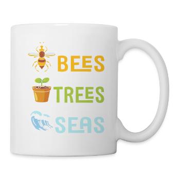 Earth Day Climate Change Environmentalists - Mug - white - Right