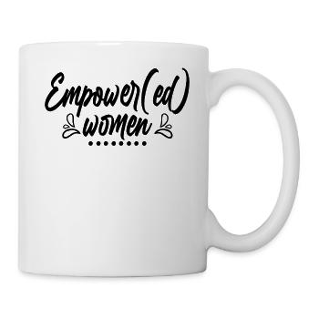Femmes autonomes - Proverbe de motivation - Mug blanc - blanc - Droite
