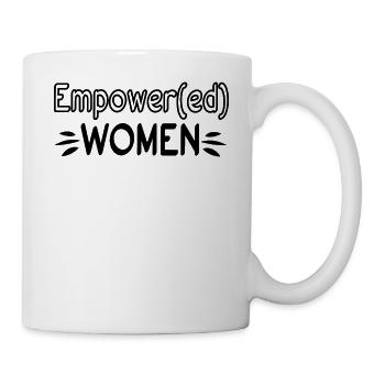 Femmes autonomes - Proverbe de motivation - Mug blanc - blanc - Droite