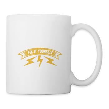 Retired Electrician Gift Electrician - Mug - white - Right