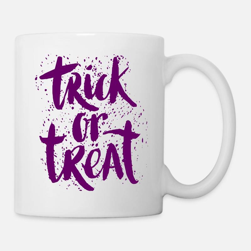 Des bonbons ou des bâtons - Mug blanc - blanc