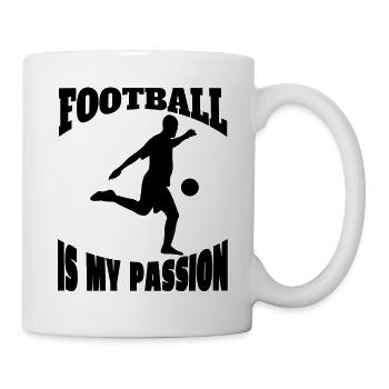 Joueur de football Équipe de football Conception de football - Mug blanc - blanc - Droite