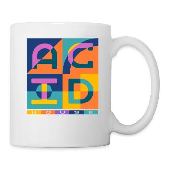 Acid House Techno EDM Party Festival DJ Trip - Tasse - Weiß - Rechts