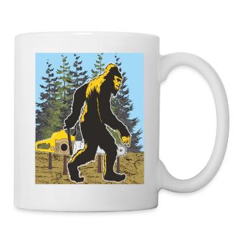 BIGFOOT CHAINSAW - Mug - white - Right