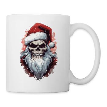 Bad Santa Ugly Christmas Santa Claus Gift - Mug - white - Right