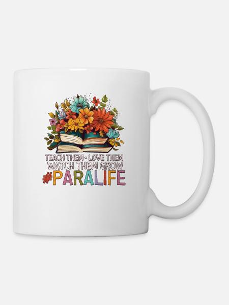 Apprenez-leur à les aimer Regardez-les grandir Paravie - Mug blanc - blanc