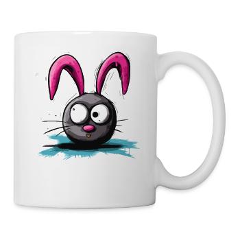 Das seltsamste Häschen aller Zeiten - Tasse - Weiß - Rechts