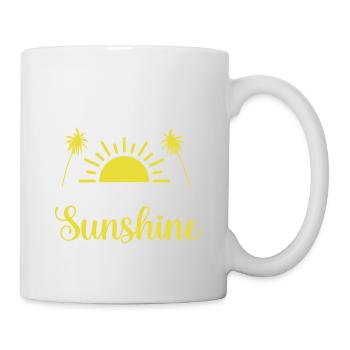 summer Typography - Tasse - Weiß - Rechts
