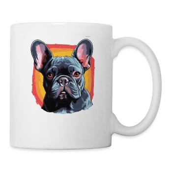 Dog French Bulldog - Mug - white - Right