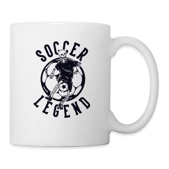 Soccer Legend Fußballspieler Fußballprofi - Tasse - Weiß - Rechts