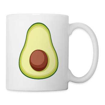 Avocado Costume Funny Halloween Gift Idea - Mug - white - Right