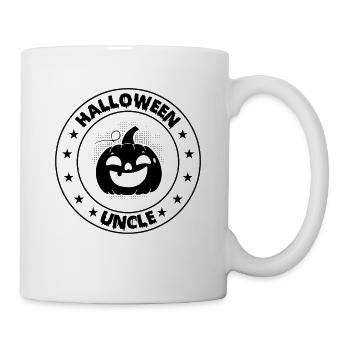 Funny Halloween Uncle Halloween Pumpkin - Mug - white - Right
