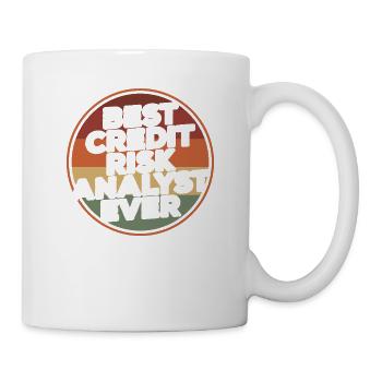 This Credit Risk Analyst Runs On Coffee - Mug - white - Right