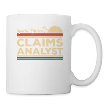 Vintage Claims Analyst - Mug - white - Right