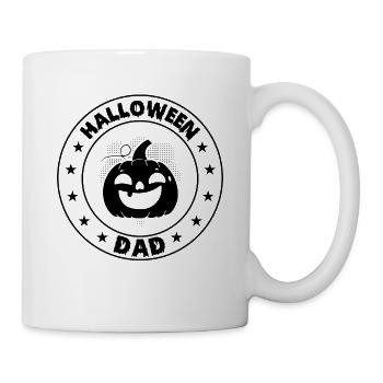 Funny Halloween Dad Halloween Pumpkin - Mug - white - Right
