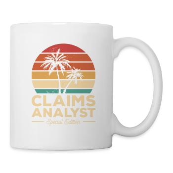 Vintage Claims Analyst - Mug - white - Right