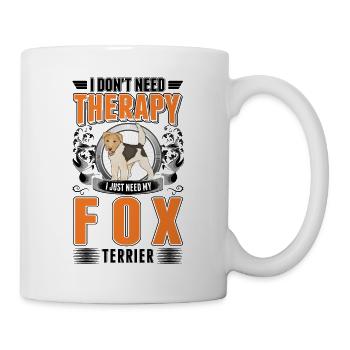 Fox Terrier Therapy - Mug - white - Right