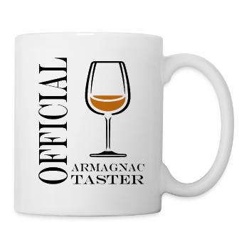 Offizieller Armagnac-Verkoster - Tasse - Weiß - Rechts
