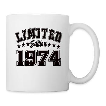 Édition limitée 1974 - Mug blanc - blanc - Droite