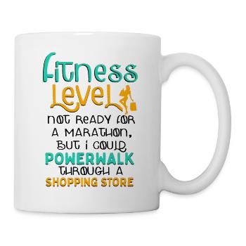Marathon Shopping Store - Gym Women - Mug - white - Right